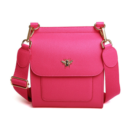 Alice Wheeler Hot Pink Small Bloomsbury Bag