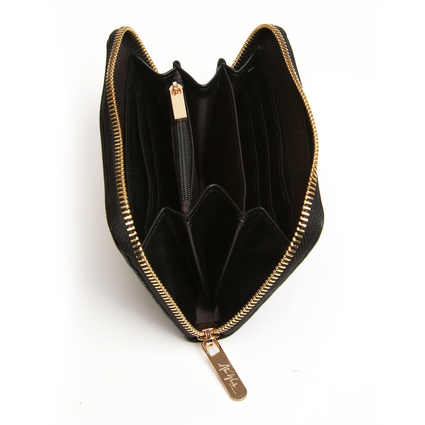 Alice Wheeler Black Bromley Purse