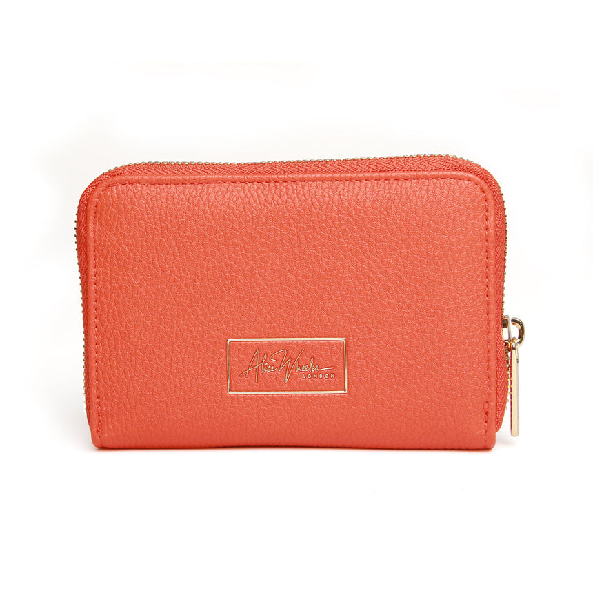 Alice Wheeler Orange Bromley Purse