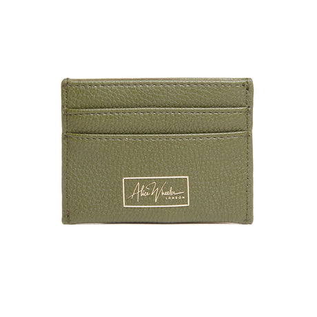 Alice Wheeler Bow Card Holder Olive