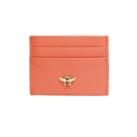 Alice Wheeler Bow Card Holder - Orange