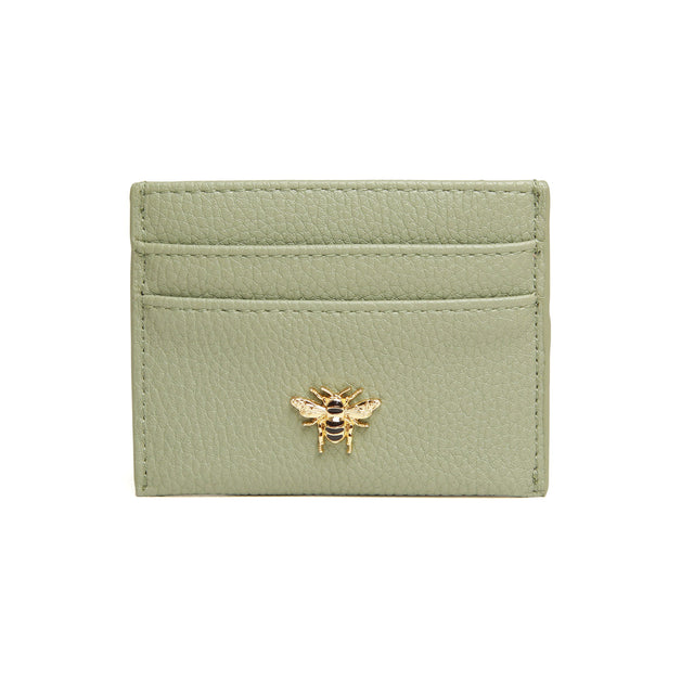 Alice Wheeler Bow Card Holder Sage