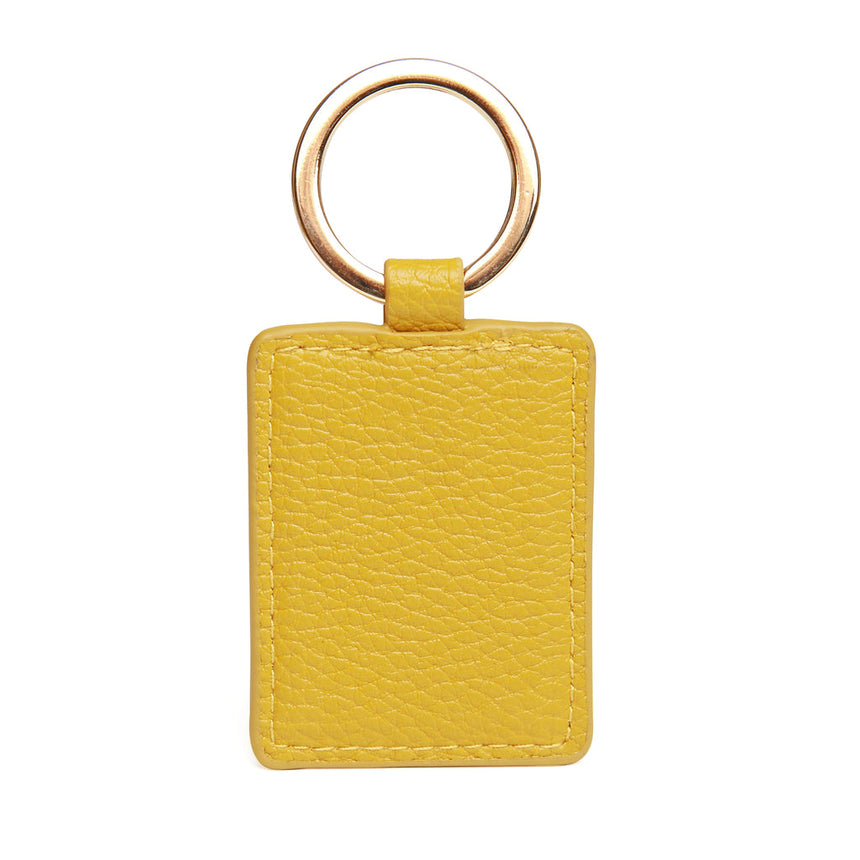 Alice Wheeler Mustard Keyring With Bee