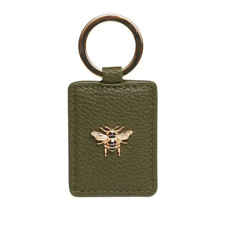 Alice Wheeler Keyring With Bee Olive