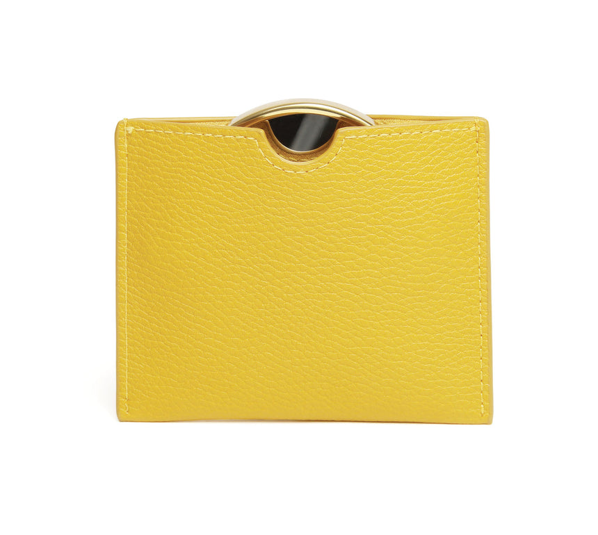 Alice Wheeler Mirror And Pouch - Mustard