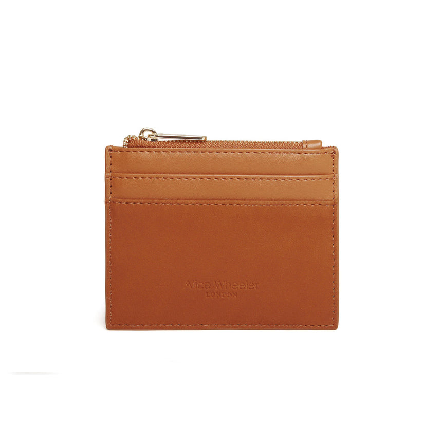 Alice Wheeler Tan Verona Coin Purse