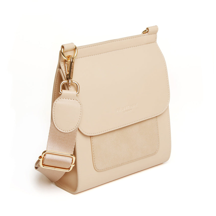 Alice Wheeler Sand Seville Crossbody Bag