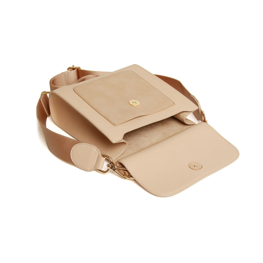 Alice Wheeler Sand Seville Crossbody Bag