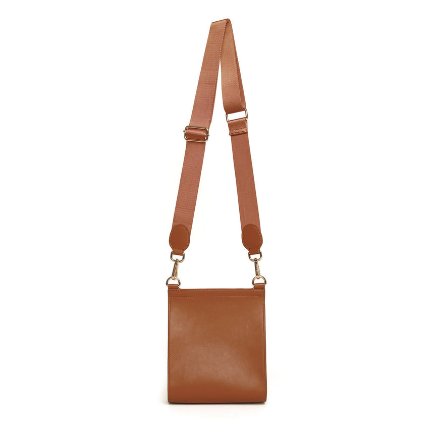 Alice Wheeler Tan Seville Crossbody Bag