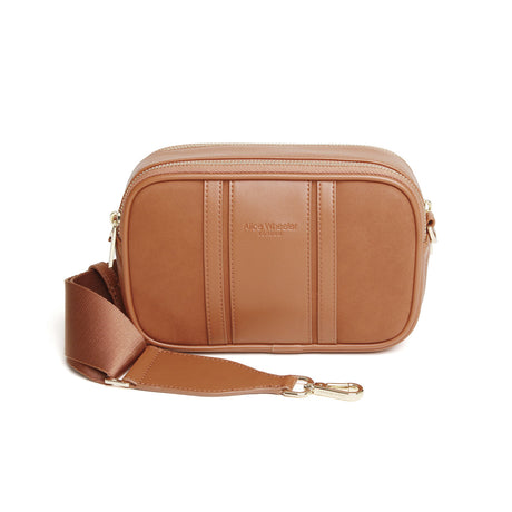 Alice Wheeler Madrid Crossbody Bag Tan