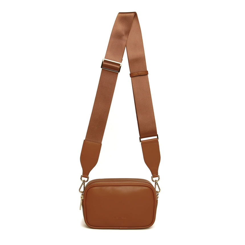 Alice Wheeler Tan Madrid Crossbody Bag