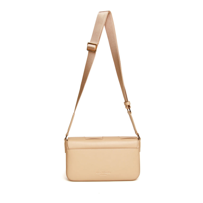 Alice Wheeler Sand Lisbon Crossbody Bag