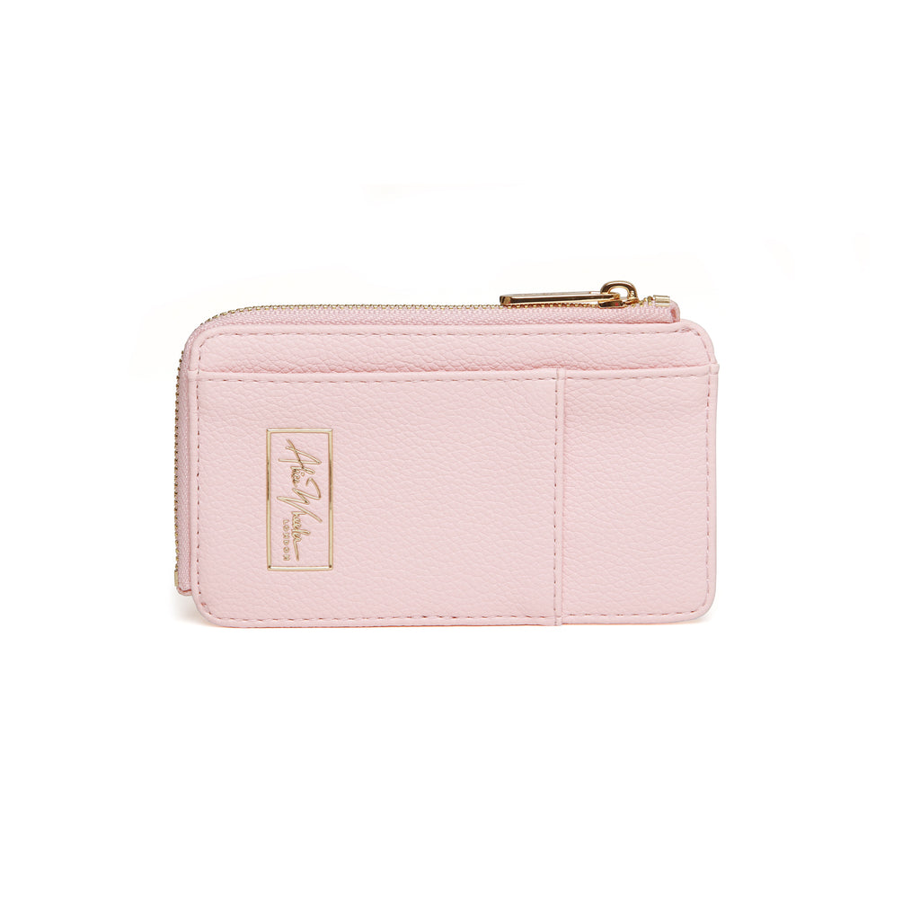 Alice Wheeler Pastel Pink Bath Coin/Card Purse