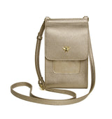 Alice Wheeler Bronze Mini Bloomsbury Crossbody Bag