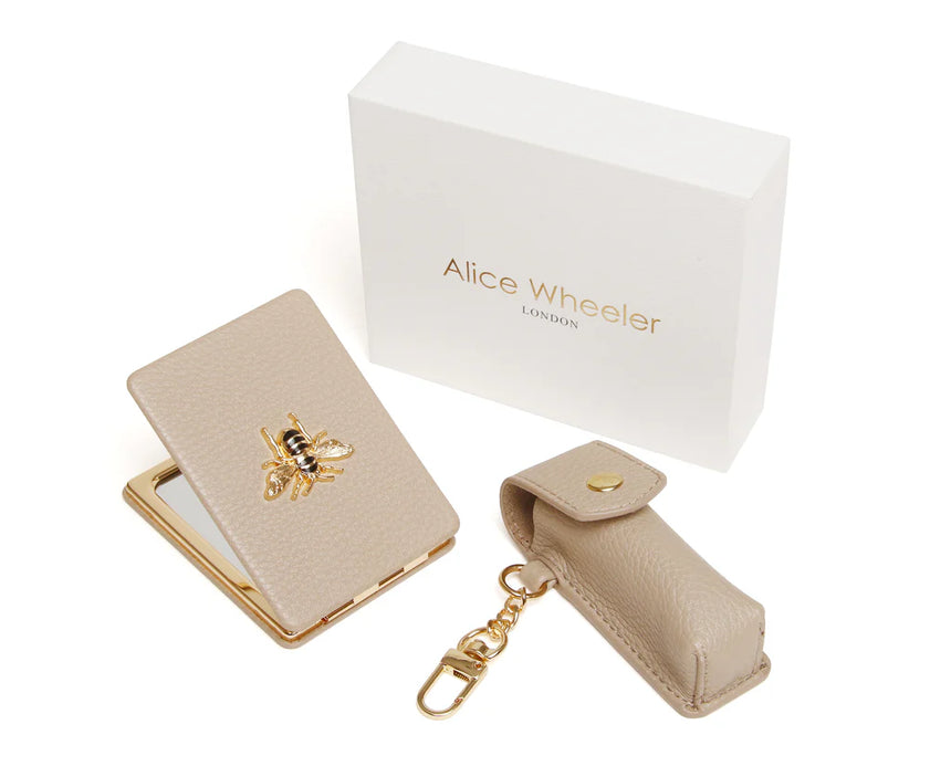 Alice Wheeler Stone Compact & Lipstick Holder