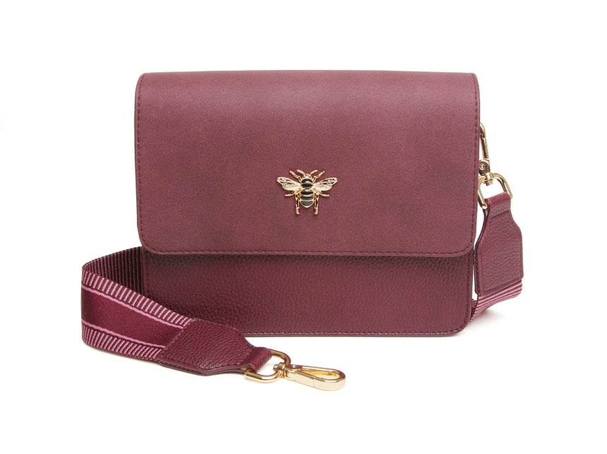 Alice Wheeler Fig Highbury Crossbody Bag