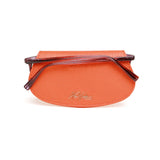 Alice Wheeler Orange Glasses Case