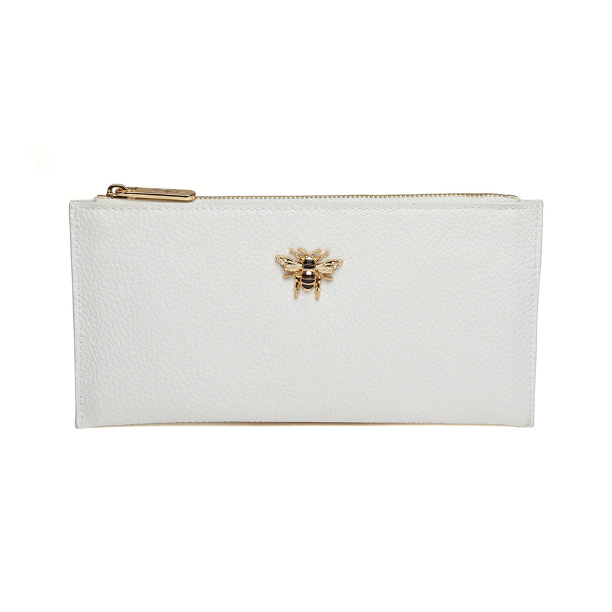 Alice Wheeler White Brunel Purse