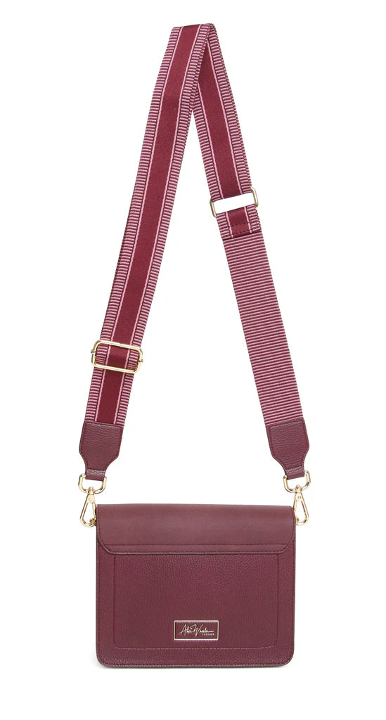 Alice Wheeler Fig Highbury Crossbody Bag