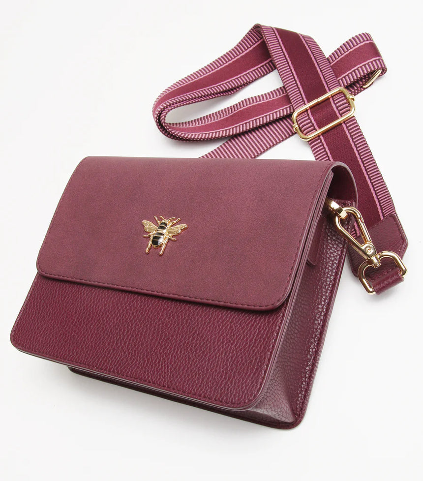 Alice Wheeler Fig Highbury Crossbody Bag