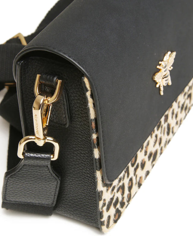 Alice Wheeler Highbury Crossbody Bag - Leopard Print