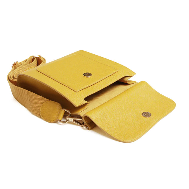 Alice Wheeler Ochre Bloomsbury Crossbody Bag