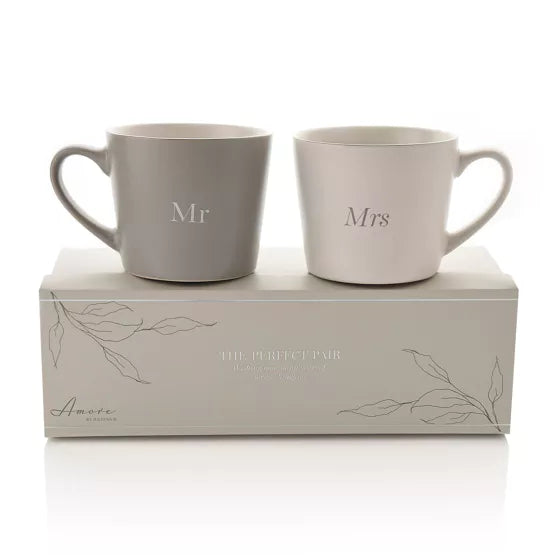 Mr & Mrs Mug Set