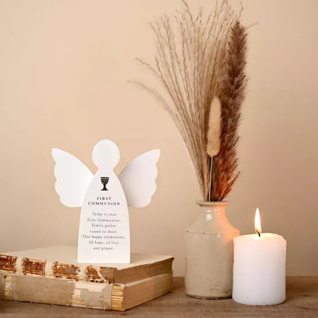 Angel First Communion Plaque