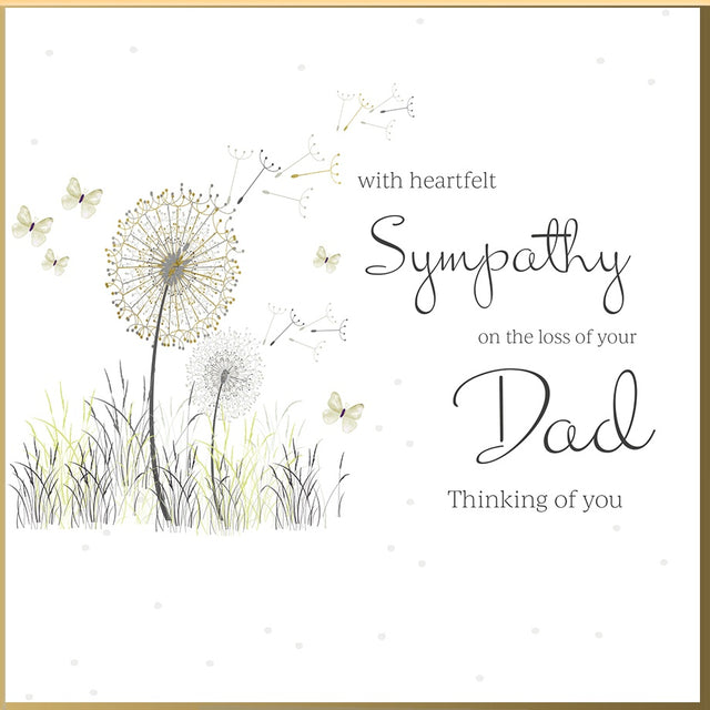Dad Sympathy Card