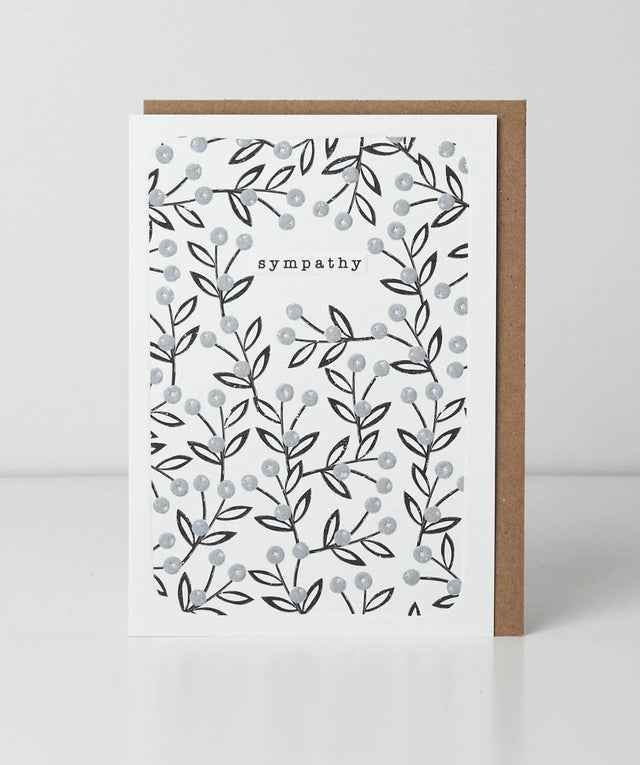 Sympathy Card - Berries