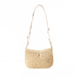 Natural Wicker Shoulder Bag
