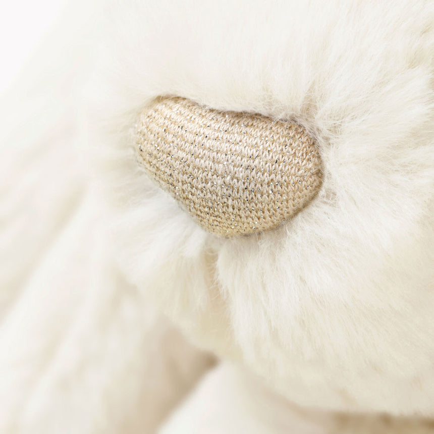 Jellycat Bashful White Luxe Bunny Luna