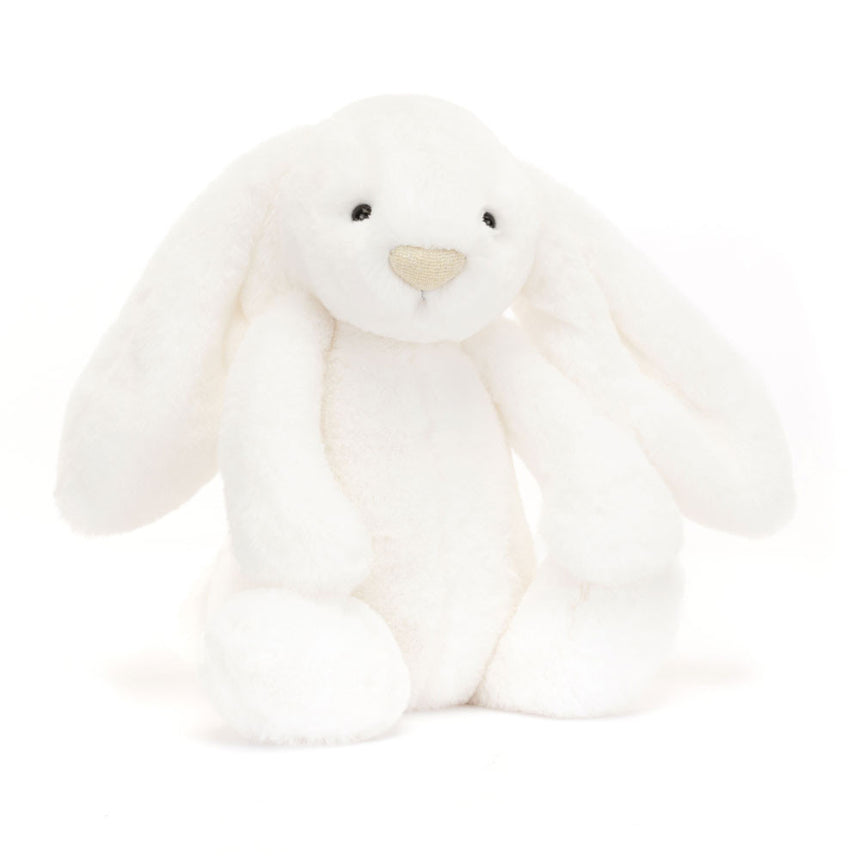 Jellycat Bashful White Luxe Bunny Luna