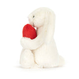 Jellycat Bashful Red Love Heart Bunny - Medium