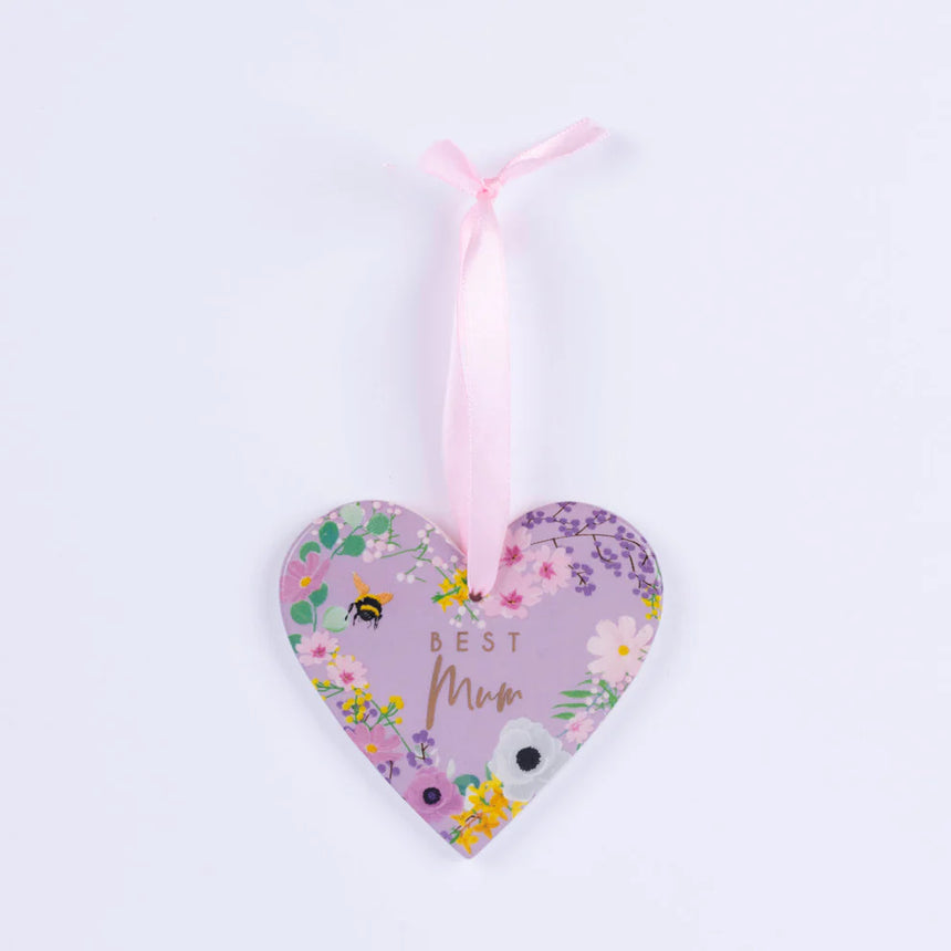 Best Mum Ceramic Heart