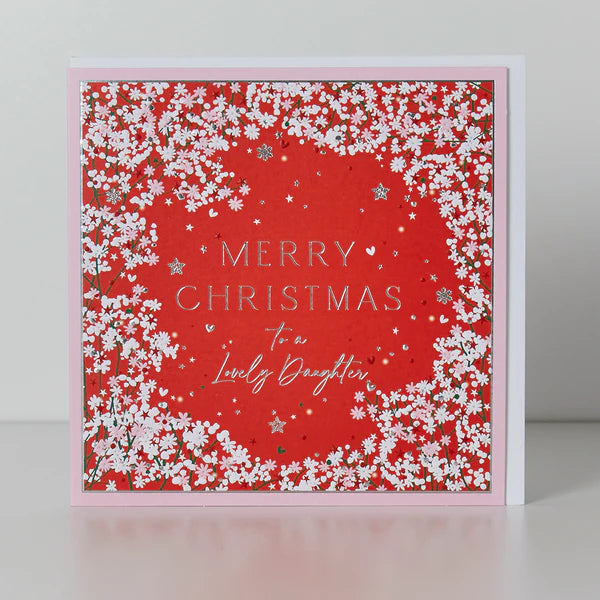 Belly Button Giftware Daughter Christmas Card