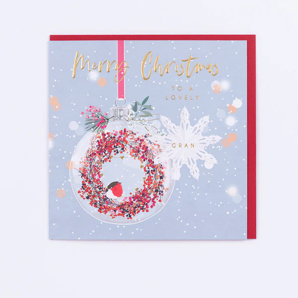 Belly Button Giftware Gran Christmas Card