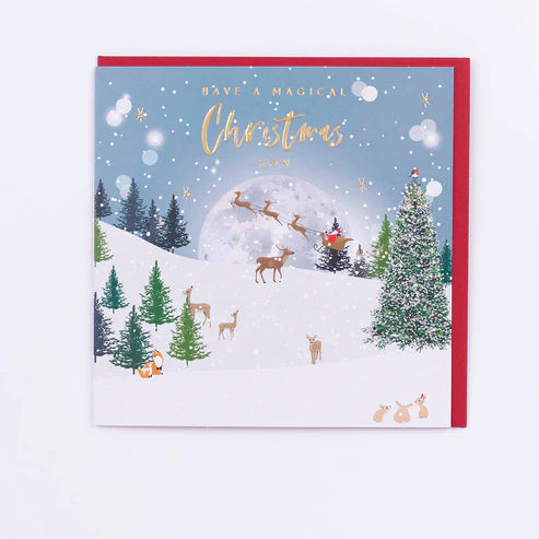 Belly Button Giftware Son Christmas Card