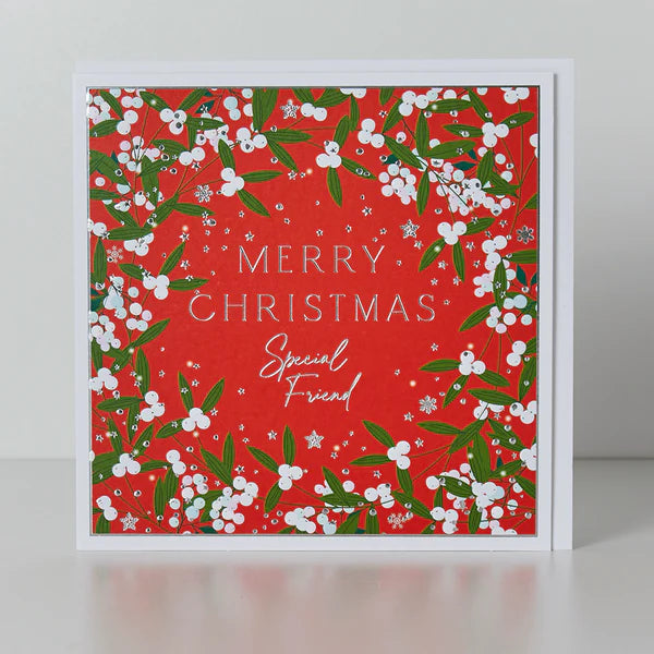 Belly Button Giftware Special Friend Christmas Card