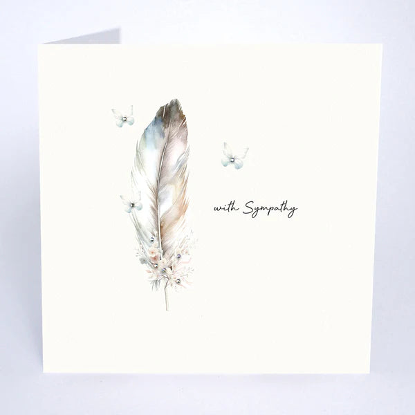 With Sympathy - Feather
