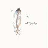 With Sympathy - Feather