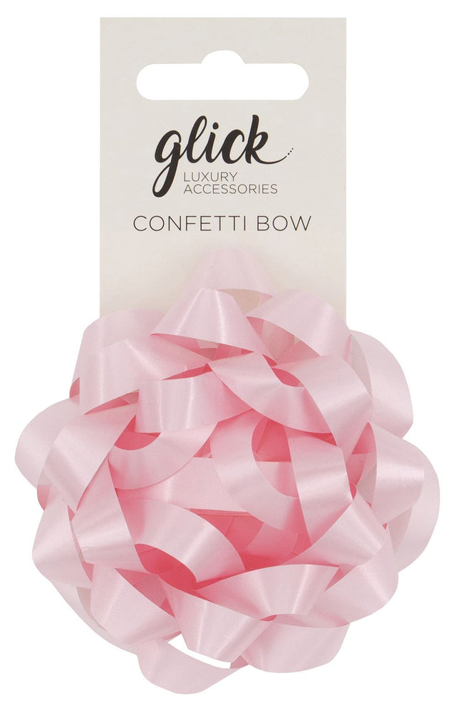 Confetti Bow - Baby Pink