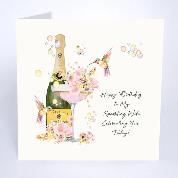 Happy Birthday To My Sparkling Wife
