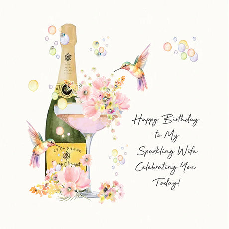 Happy Birthday To My Sparkling Wife
