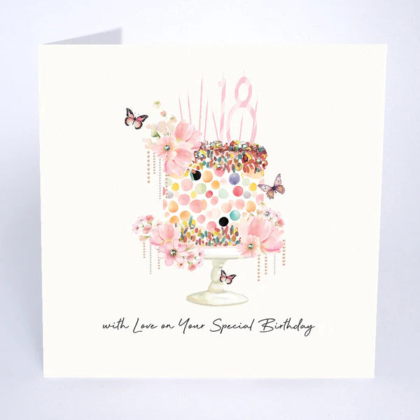 18 With Love On Your Special Birthday