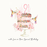 21 With Love On Your Special Birthday