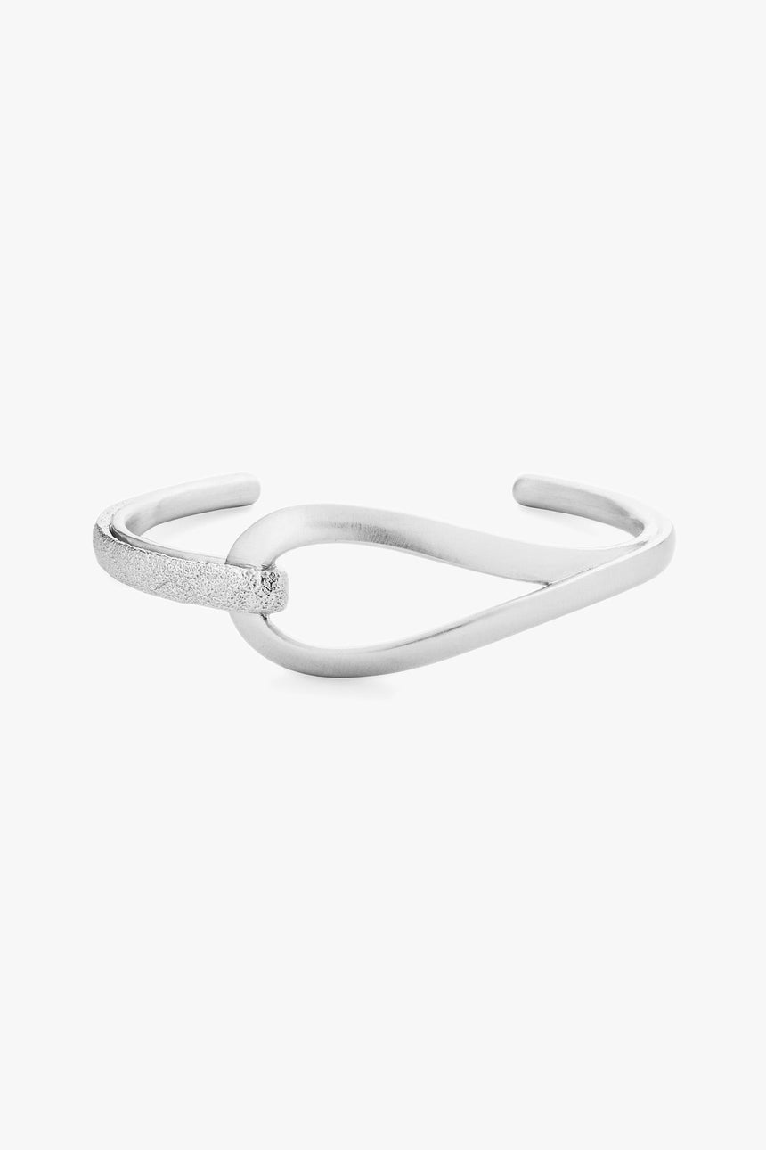 Tutti Echo Bangle Silver