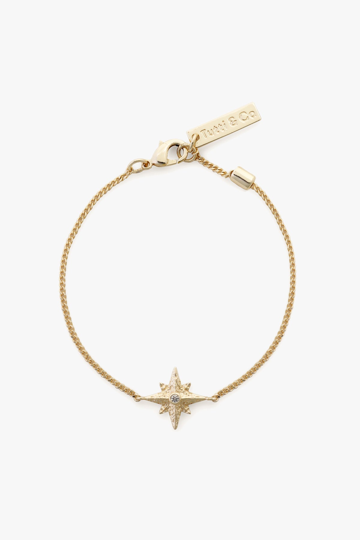 Faith Star Bracelet Gold