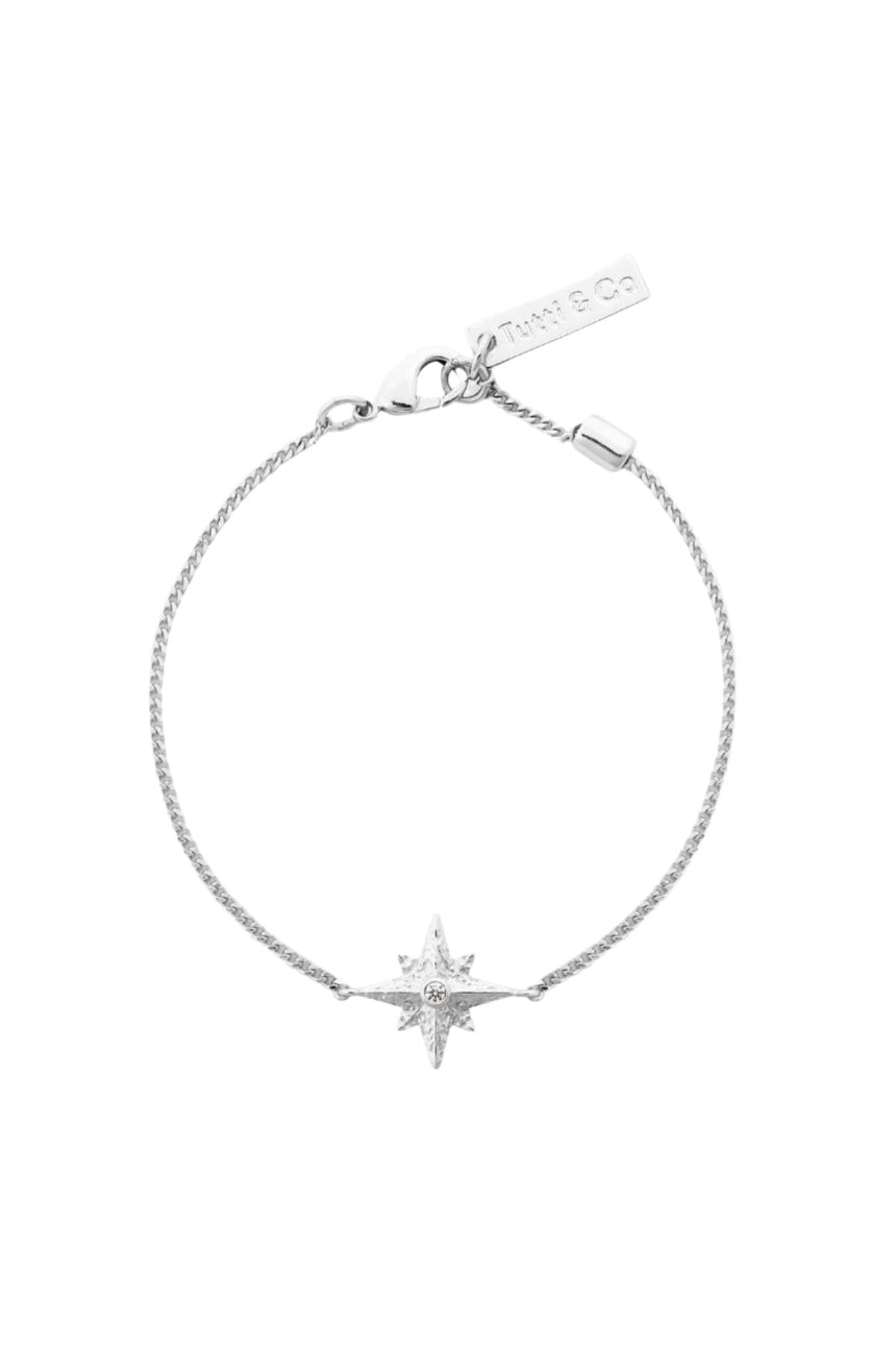 Tutti Faith Star Bracelet Silver