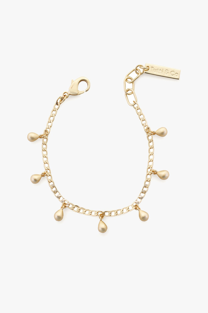 Teardrop Bracelet Gold